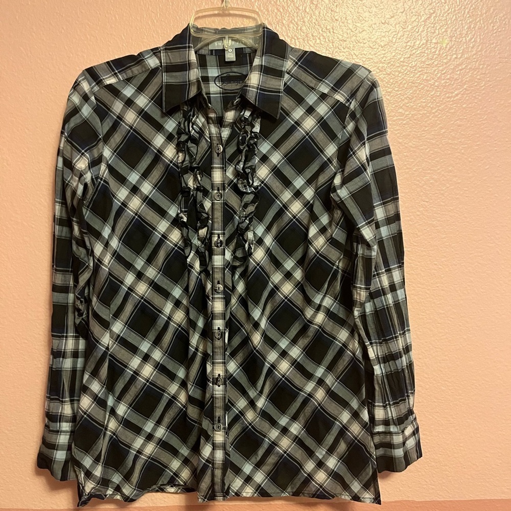 Shaped Fit  Fox craft Long sleeve Shirt Size 4